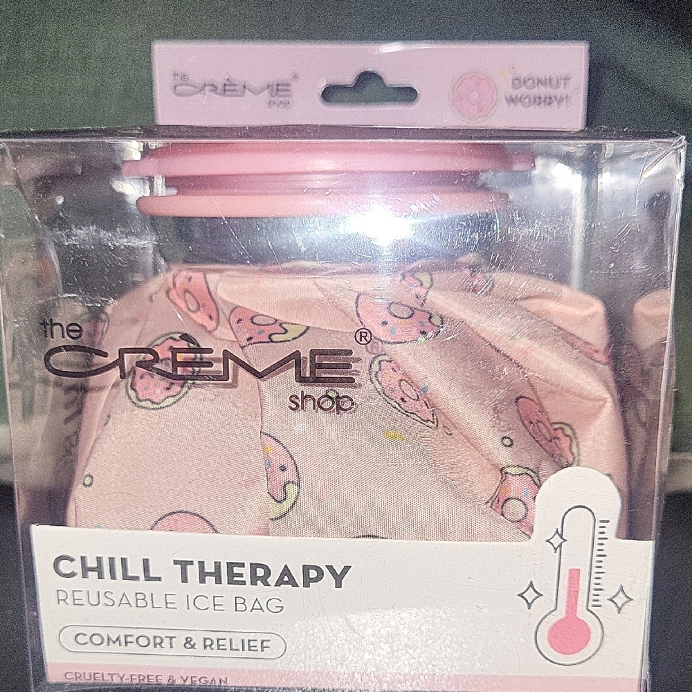 The Crème Shop Pink Chill Therapy Reusable Ice Bag